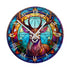 Stag Suncatcher Effect Clock